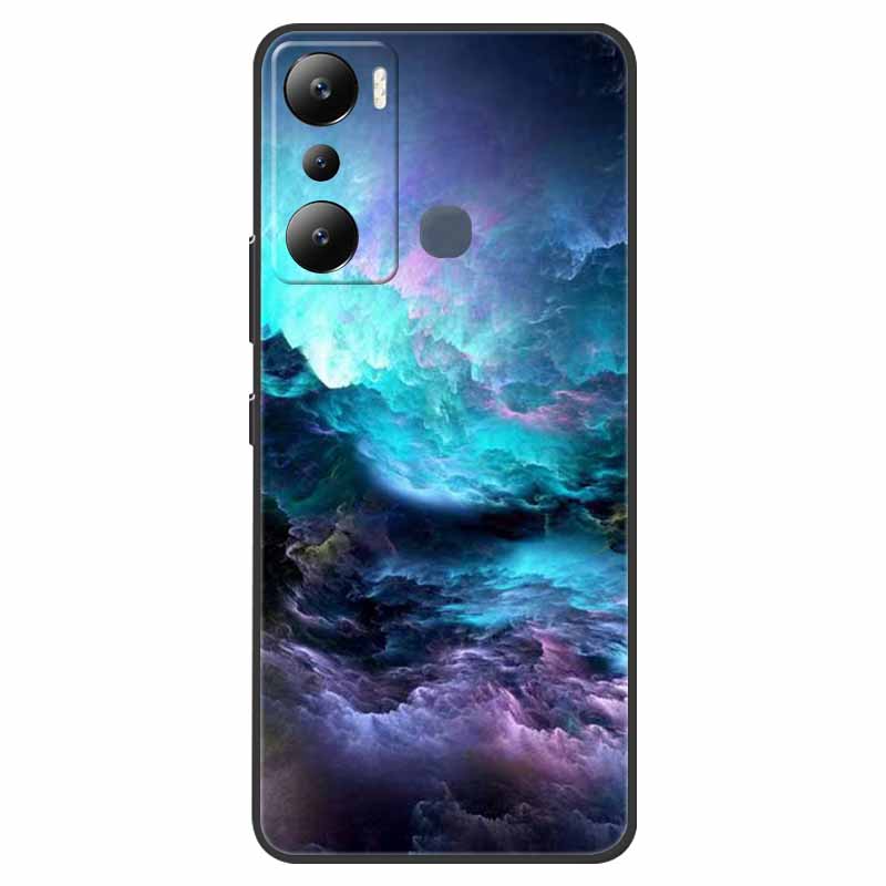 For Infinix Hot 20i Case Hot12i X665C Shockproof Soft Silicone TPU Back Cover For Infinix Hot 20i 20 I X665E Phone Cases 6.6"