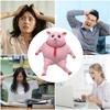 Cute Squeeze Pink Pig Toy Stress Relief Toy Decompression Soft Sensory Slow Rebound Pink Animals Vent Toys Gifts for Girls Boys