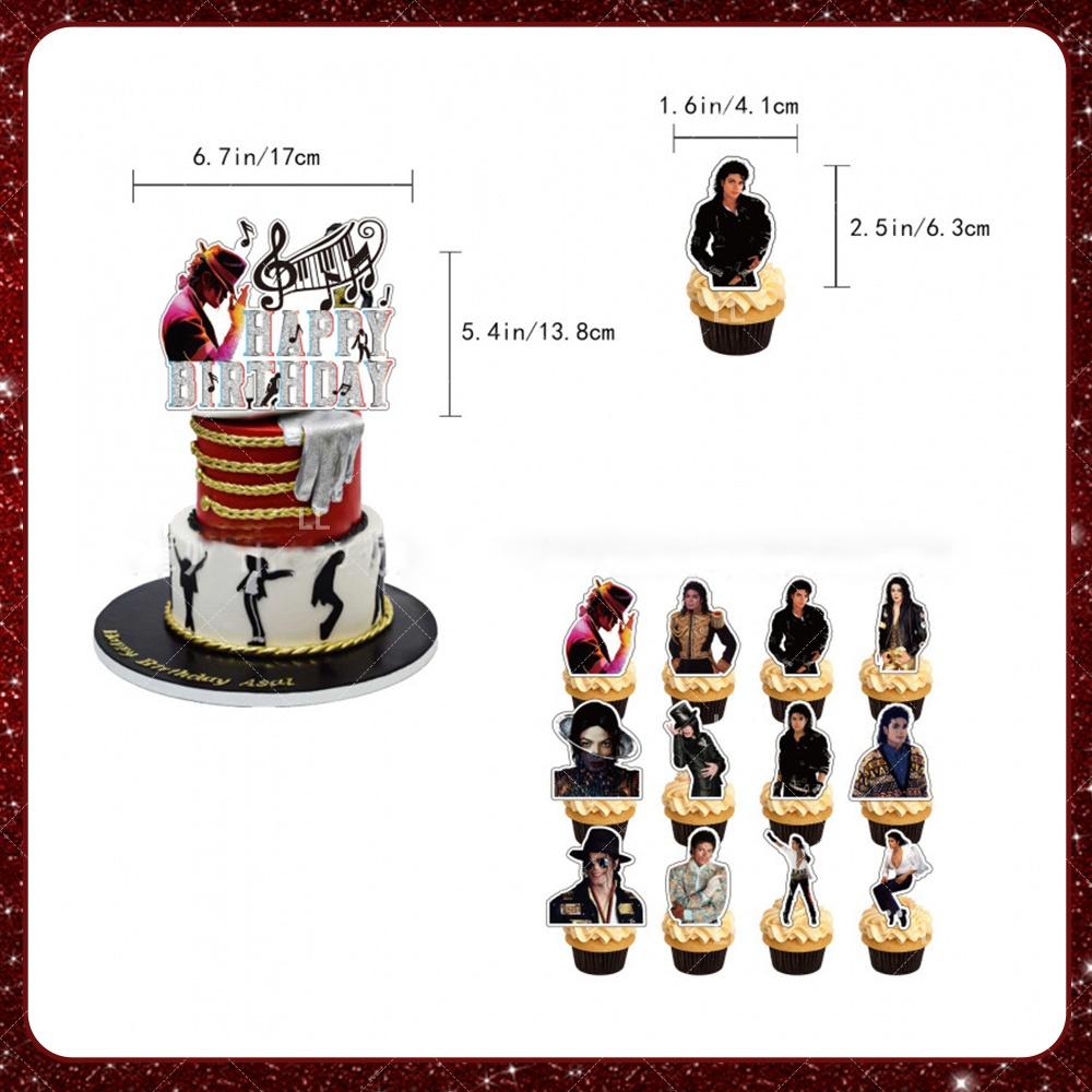 Michael Jackson Fans Birthday Party Decoration Retro 80s 90s Music Banner Tableware Cups Plates Napkin Tablecloth Supplies Gift