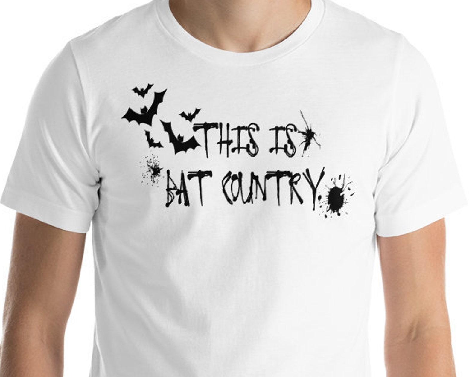 This Is Bat Country - Unisex T-Shirt 100% Cotton S