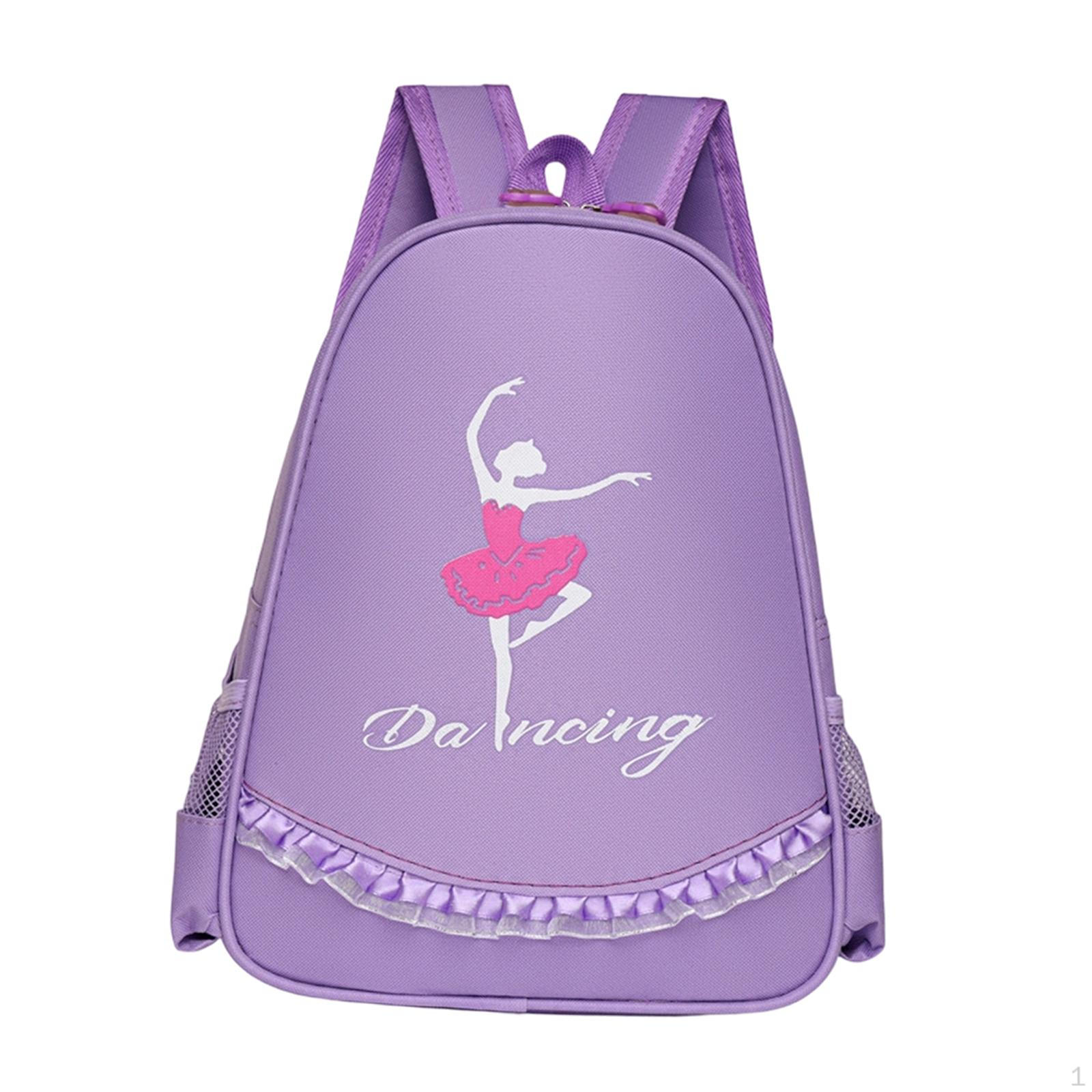 

Ballet Backpack Children Gift Multifunctional Storage Bag Organizer фиолетовый