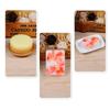 3D Handmade Creative Moulds Concise Design Soaps Oval Round Square Cake Chocolate Silicone Mold Home Kitchen Accessories