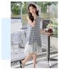 Girl's Sleeveless Plaid Dress