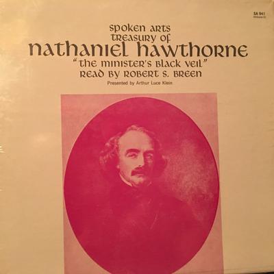 LP Record ROBERT S. BREEN - Treasury Of Nathaniel Hawthorne (Vo SA941 Spoken Arts US Classical Used