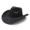Traditional Fedora Hat With Embroidered Dragon And Phoenix Symbols For Cultural Events And Tours
