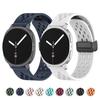For Samsung Galaxy Watch 8 Strap 44mm 40mm 8 Classic 46mm Magnetic Wrist Bellt Silicone Sport Bracelet Correa Galaxy Watch8 Band