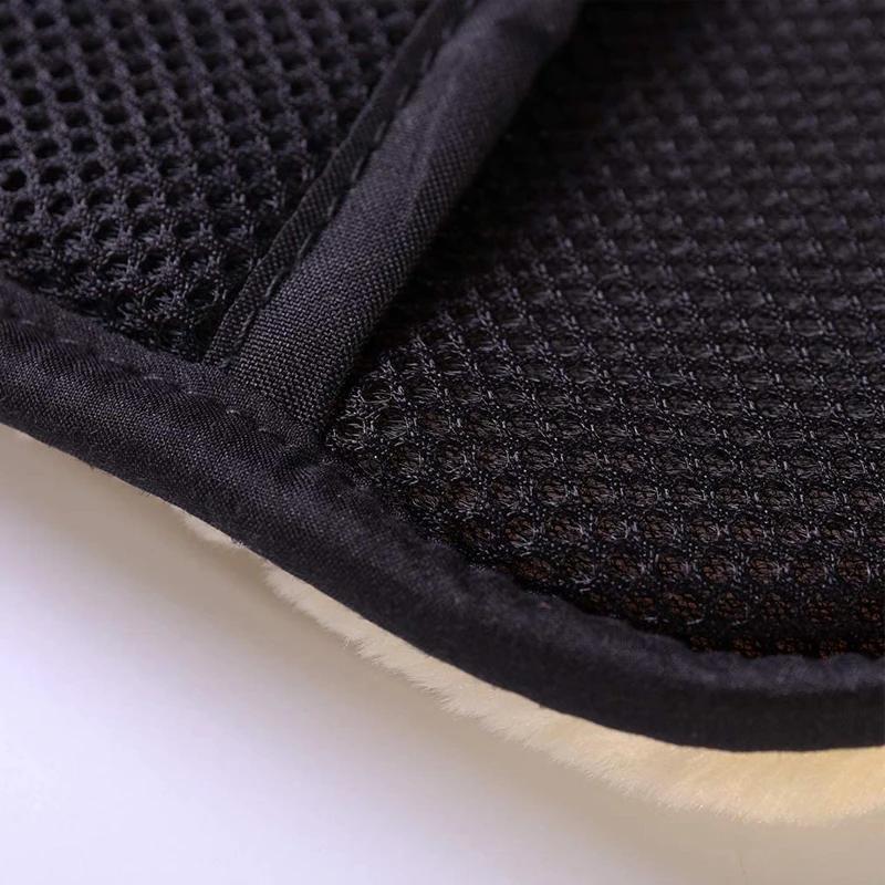 1/2Pcs Microfiber Car Cleaning Gloves Soft Wool Velvet Paint Wiping Cloth Waxing Thickening Car Beauty Wiping Gloves Cleaning