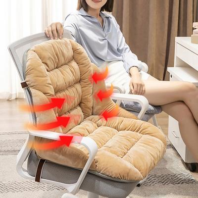 Sitzkissen mit abnehmbarem waschbarem Bezug Dicke Füllung mit hoher Rückstellkraft Integriertes Design Ergonomisches Stuhlkissen