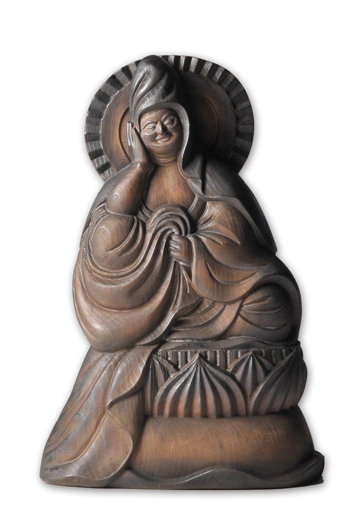 Buddha Kannon din lemn Prototip japonez Fujita Somori Colorat Takamura Statuie Statuie Buddha World Figure Butsu Nyoirin Kannon 560145 "Nyoirin Statue"