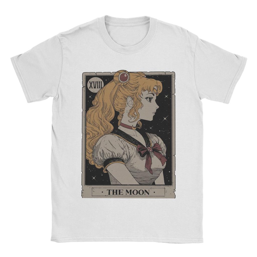 Sailors Moons TShirts for Men  Crazy Pure Cotton Tees O Neck Short Sleeve T Shirts Gift Idea Clothing