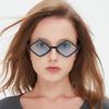 Rhombus Style Women's Sunglasses Fashion Trendy UV Protection Women's Sun Glasses Travelling Hiking Man Sunglass