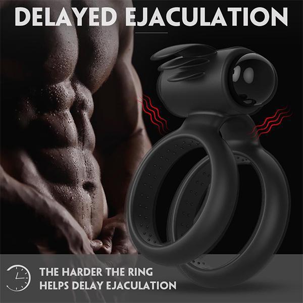 Bullet Vibrating Cock Ring Sex Toy For Male Penis Ring