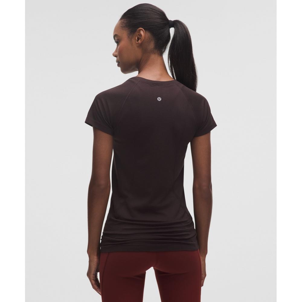 Lululemon Swiftly Tech Short Sleeve Shirt 2.0  Hip Length Sequoia Sequoia