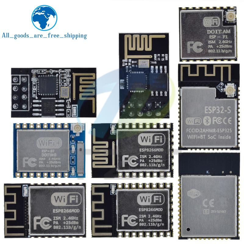 ESP8266 ESP-01 ESP-01S ESP-07 ESP-12E ESP-12F ESP-32 ESP-32S ESP32 Module Transceiver 2.4G For Arduino