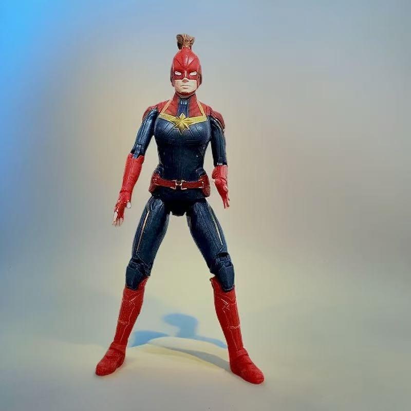 Captain America, Spider-Man, Iron Man, Red Hulk Action Figure Set
