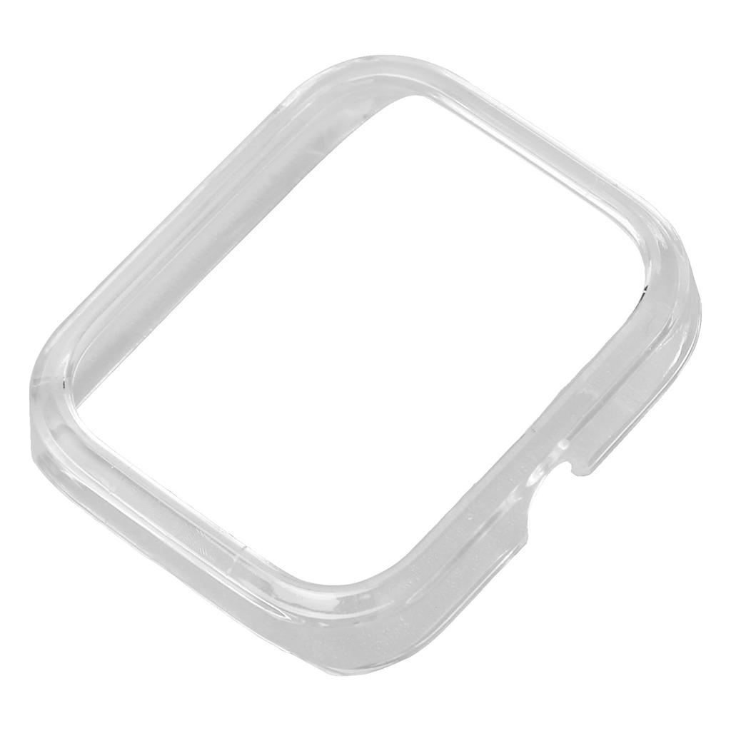 Hard Bumper Case Shockproof Watch Protective Cover Frame Replacement Accessory Fit for Amazfit Bip 3 Transparent