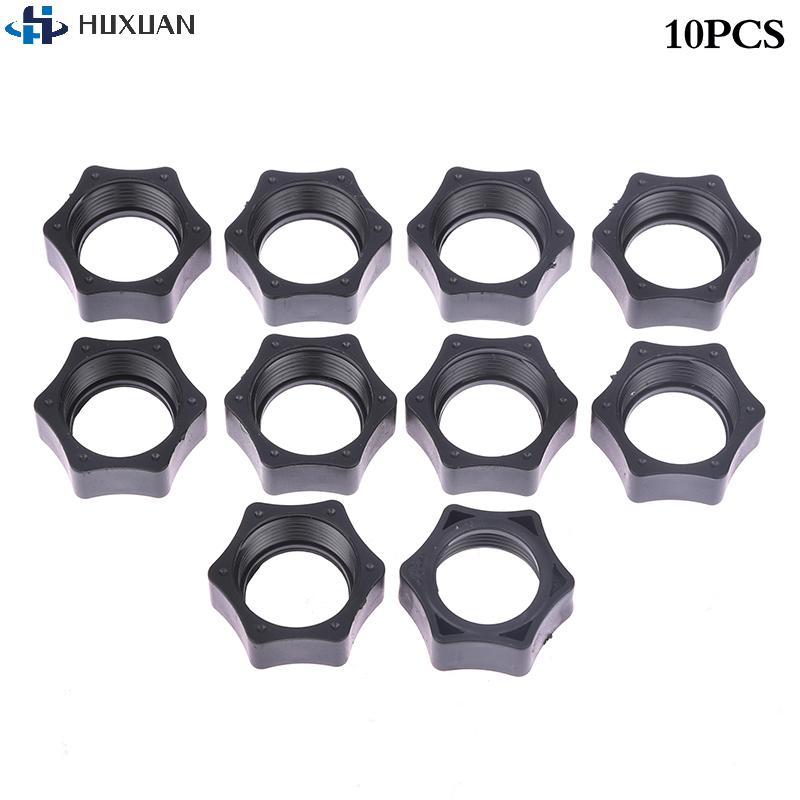 10 SZT. Samochodowy Uchwyt Grawitacyjny na Telefon Komórkowy Akcesoria Plastikowe Nakrętki Sześciokątne Do Głowicy Kulowej Klips Mocujący Do Kratki Wentylacyjnej Samochodu Nakrętka Sześciokątna