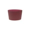 8.5-9.0cm Universal Reusable Silicone Cup Lids Fresh Cover Silicone Insulation Anti-Dust Cup Cover Coffee Mug Lids Cup Sleeve
