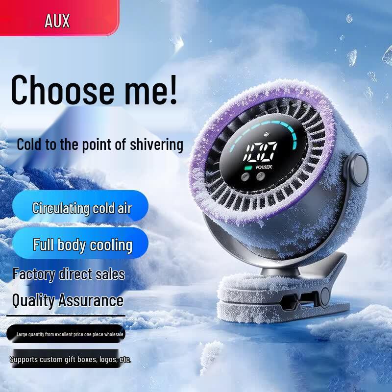 AUX Portable USB Clip-on Desk Fan