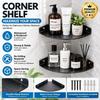 1/2Pcs Wall Mounted Wall Mount Storage Rack Corner Shelf Organizer  for Bathroom Shower