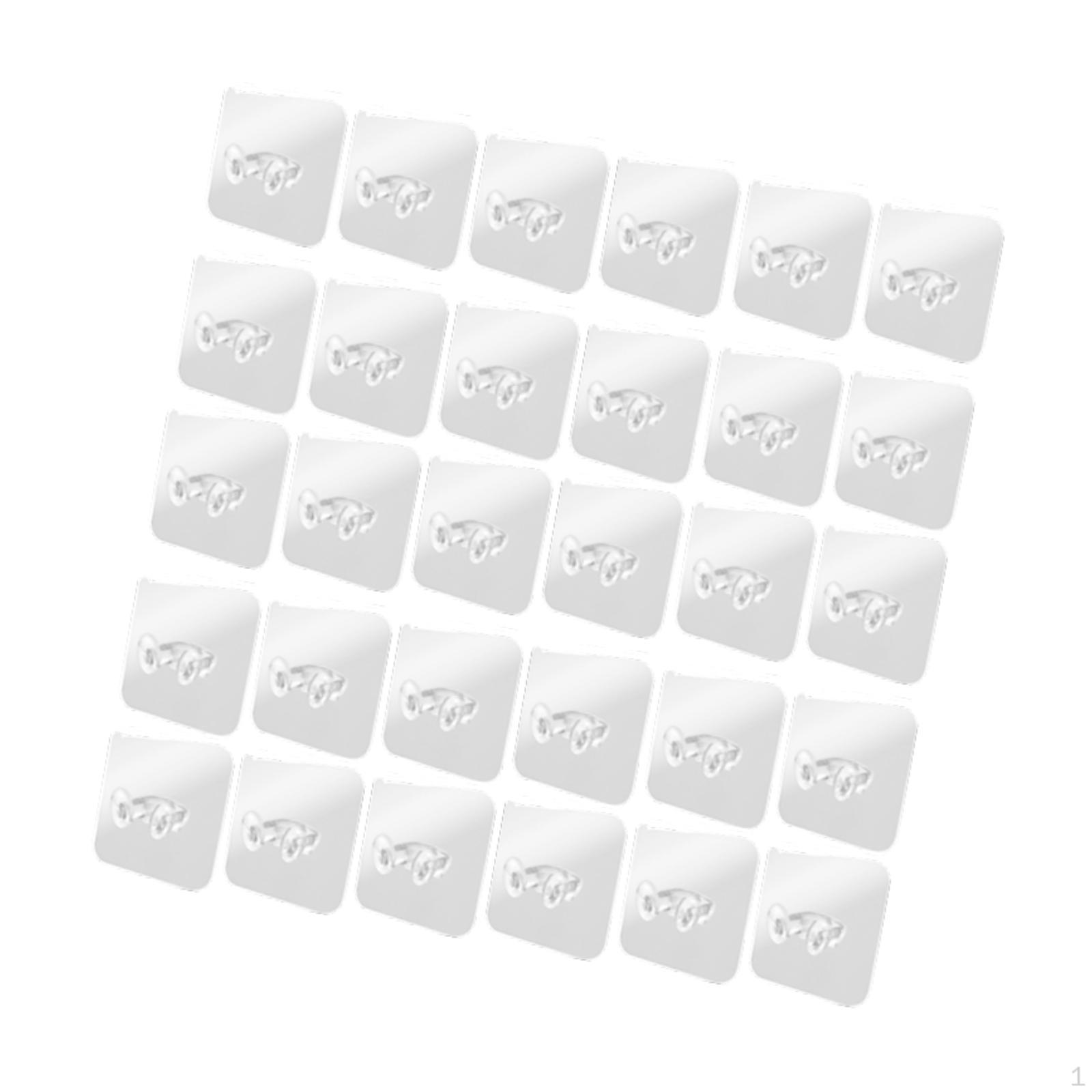 

Крючки для ракеток для бадминтона, легкие стеллажи для экономии места на кухне 30pcs