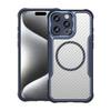 Carbon Fiber Texture MagSafe Translucent Phone Case