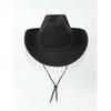 New Holiday Performance Western Cowboy Hat, Masquerade Party Prop, Performance Hat, Bridal Hat, Top Hat, Jazz Hat