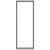 Vidaxl Stojak Na Drewno, Matowy Czarny, 110X28X312 Cm, Stalowy