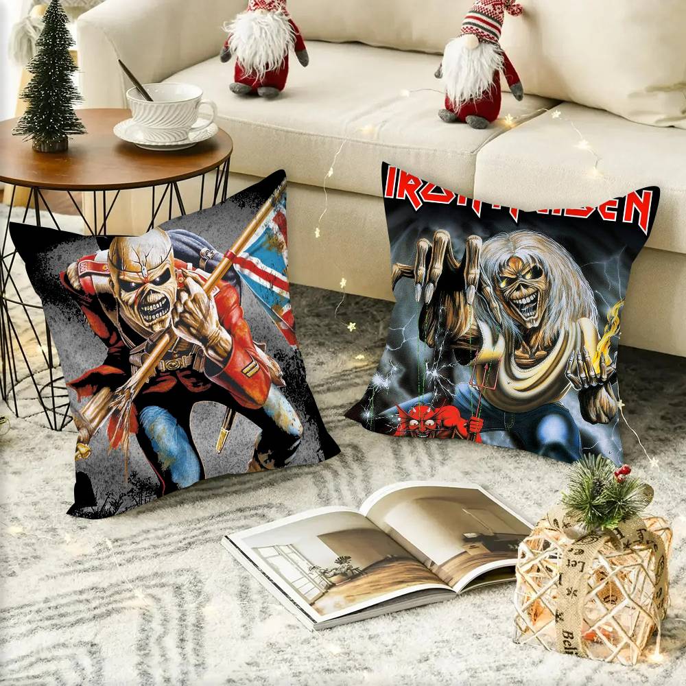 Band I-Irons horror Maidens  Pillowcases cushion covers living room sofas home decor gifts