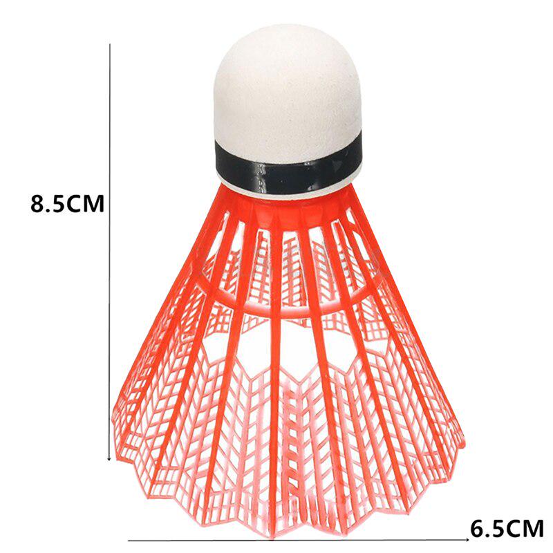 12 buc/set Fluturaș Colorat Portabil din Plastic pentru Antrenament Minge Badminton Activități Sportive în Aer Liber Consumabile