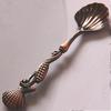 Retro Ocean Series Coffee Spoon Cake Dessert Spoon Conch Shell Head Drink Scoop Fruit Spoon 1pc