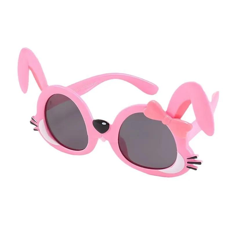 Children Girl'S Super Cute Little Rabbit Sunglasses Stylish Cartoon Children'S Glasses Baby Photography Cute Sun Glasses