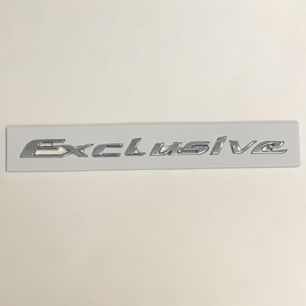 1pcs 10pcs ABS Badge Nameplate Symbol Decal Car for Exclusive Emblem Car Rear Trunk Tailgate Logo Letters Sticker