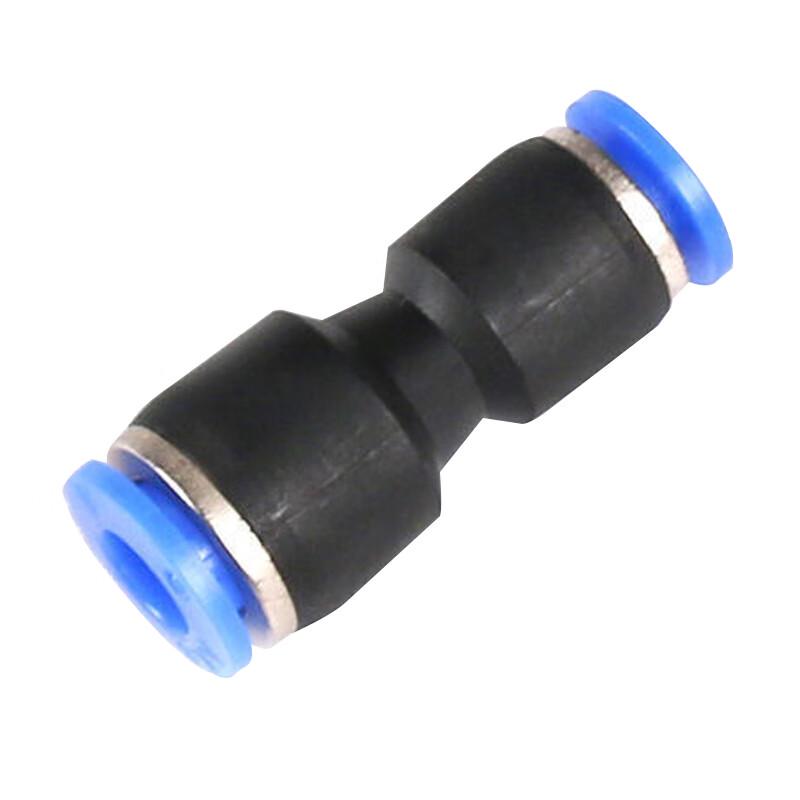 ELECALL PG6-4 Pneumatic Reducing Straight Quick-Plug Air Tube Connector (10-Pack) CN Plug (adapter Included)