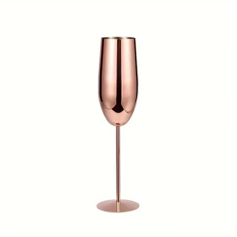 Stainless Steel Wine Glasses Unbreakable Metal Cocktail Glasses 250 Ml, for Drinking Cocktails and Wine At Bar and Home Bar Cup