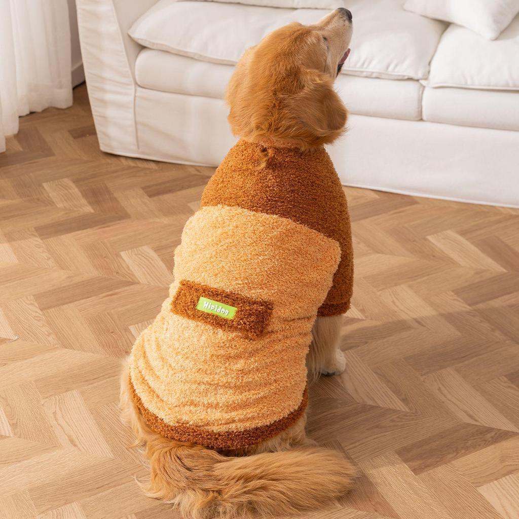 Warme Herbst- & Winterkleidung für große und mittelgroße Hunde - Passend für Golden Retriever, Border Collies, Huskys, Zweibeinige Haustierbekleidung