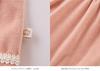 Baby Lace Long Commemorative 70 Pink [Mokumofu] Clothes, Collar, Romper, Girls, Sleeve, Formal, Photoshoot, Velor,