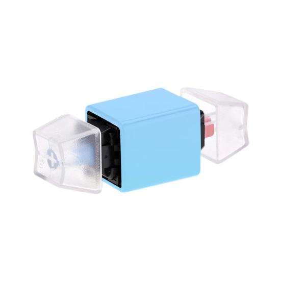 Klávesnice Fidget Toy Lightless Kapesní tlačítko na prst Mini Clicker Novinka Dekompresní Senzorická hračka Dětská krytka na konečky prstů