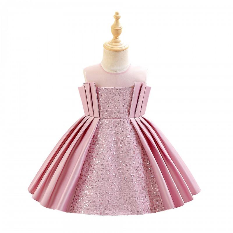 Girls Princess Party Dress Kids Formal Gown Birthday Wedding Events