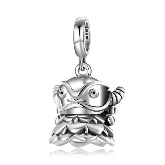 Animal City Wizarding World Life Tools Pendants Genuine 925 Sterling Silver Funny Charms Diy Accessories Fit Bracelet