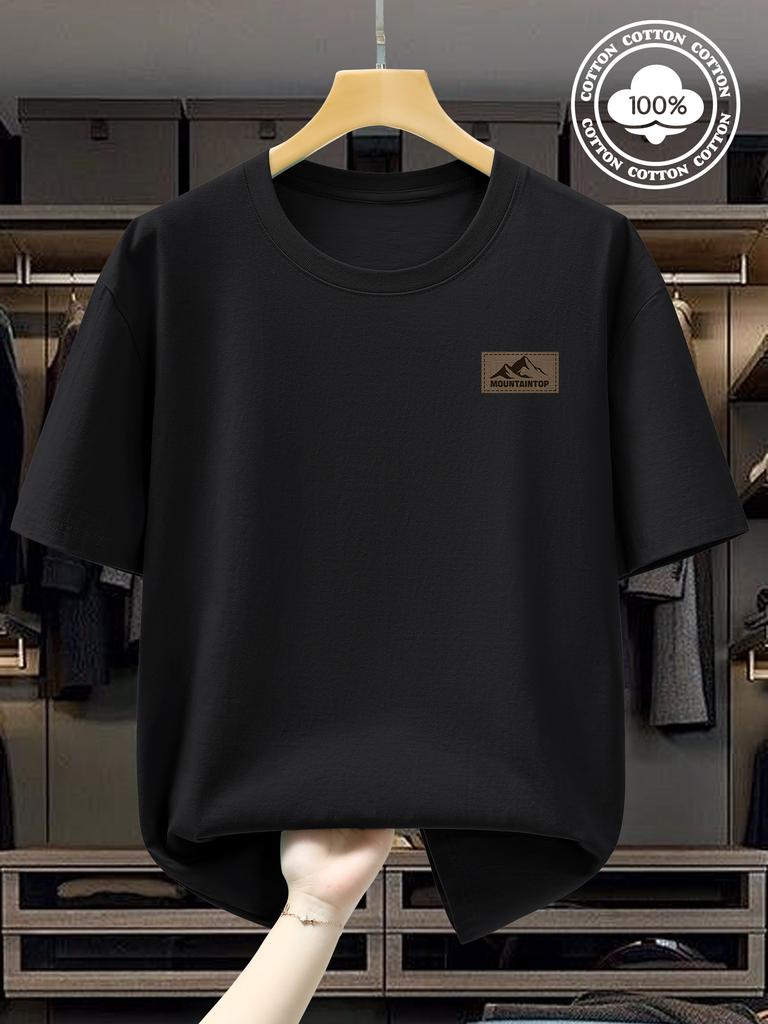 Simple Creative Fashion Print 100 Cotton Trendy Men Women Tshirt Summer Autumn Daily Outdoor Sports Casual Loose Short Sleeve