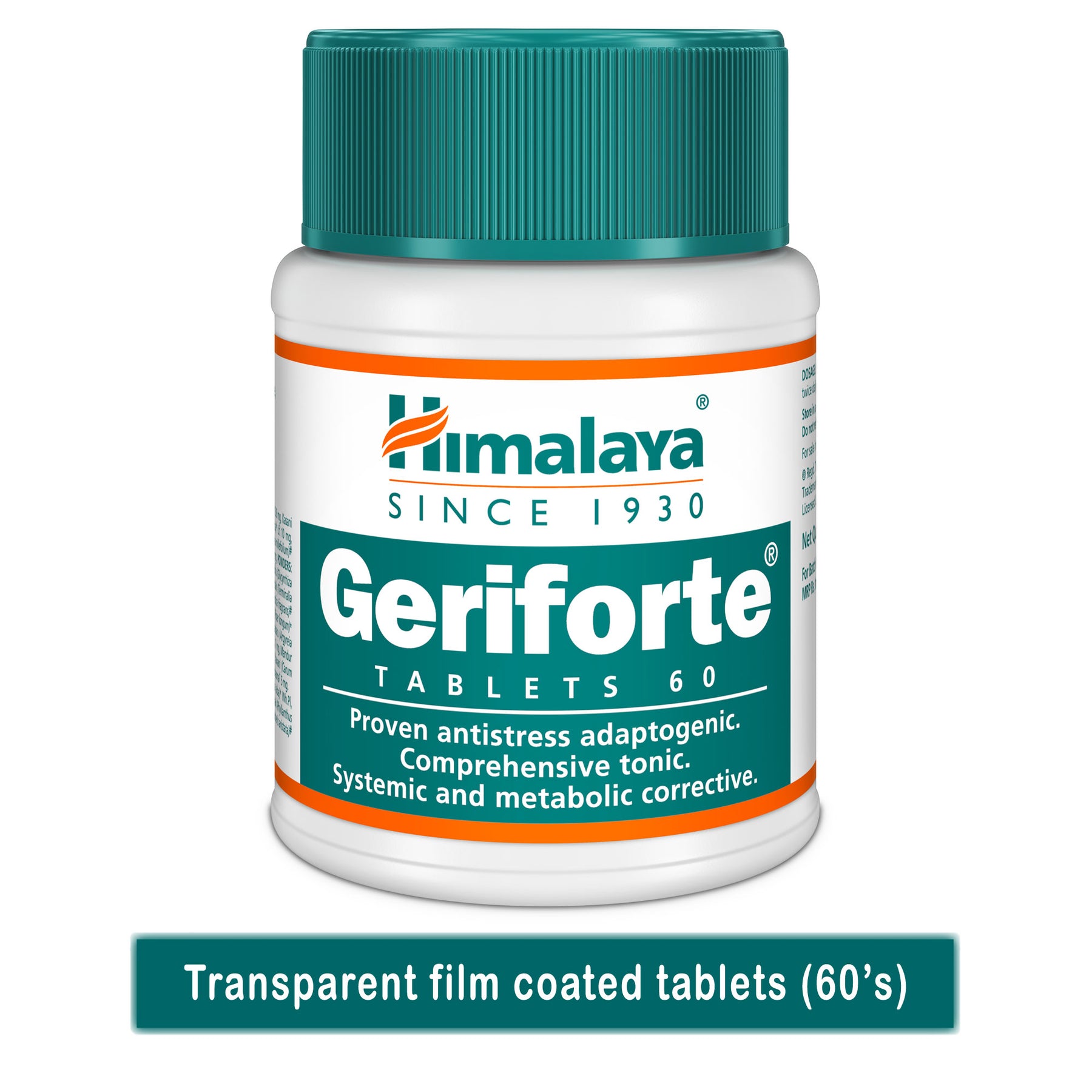 

Himalaya Geriforte Таблетки 100 штук Щоденний оздоровчий тонік для зняття стресу, відновлення після втоми та підтримки енергії