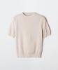Seupao [Soft Yarn] Mock Neck Short Sleeve Knit_Spkag23W02