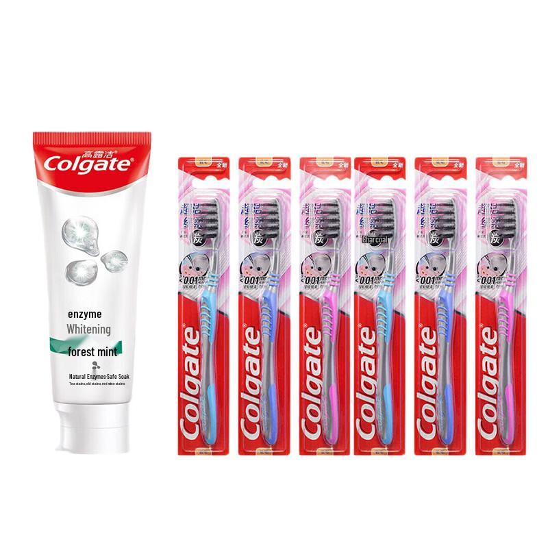 Colgate Deep Clean Whitening Toothpaste & Toothbrush Family Pack