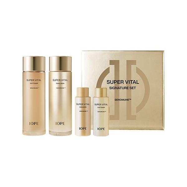 IOPE Super Vital 2pcs Set (Softener 80ml + 18ml, Emulsion 80ml + 18ml)