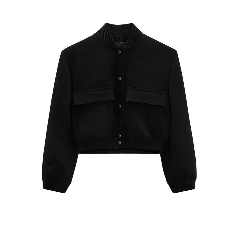 Za Fall New Arrival Large Loose Pockets Pilot Jacket Outwear 2921310 2945187 7712187