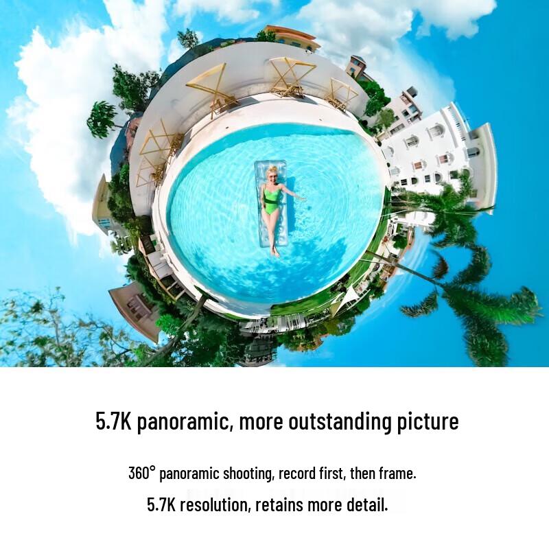 

Insta360 ONE X2 5.7K Waterproof Action Camera (CN version)