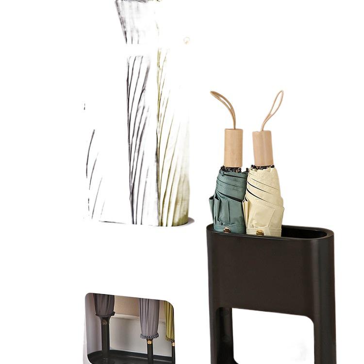 Držák na deštníky do dveří a odkapávací stojan na kapky deště