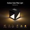 Waterproof Solar Post Cap Light for Outdoor Garden and Courtyard