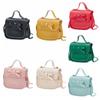 Solid Color Bow Shoulder Bag Handbag Children Small Bag Cute Bow Crossbody Bag  Gift